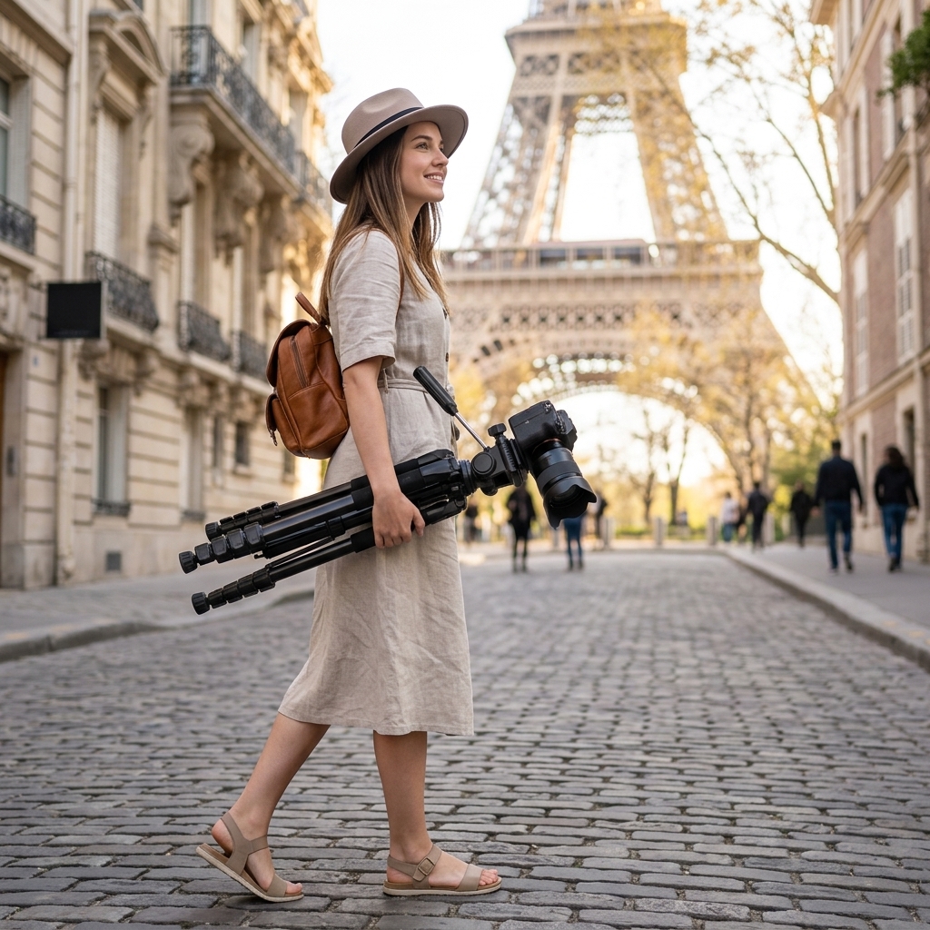City Landmark Clips On Vacation