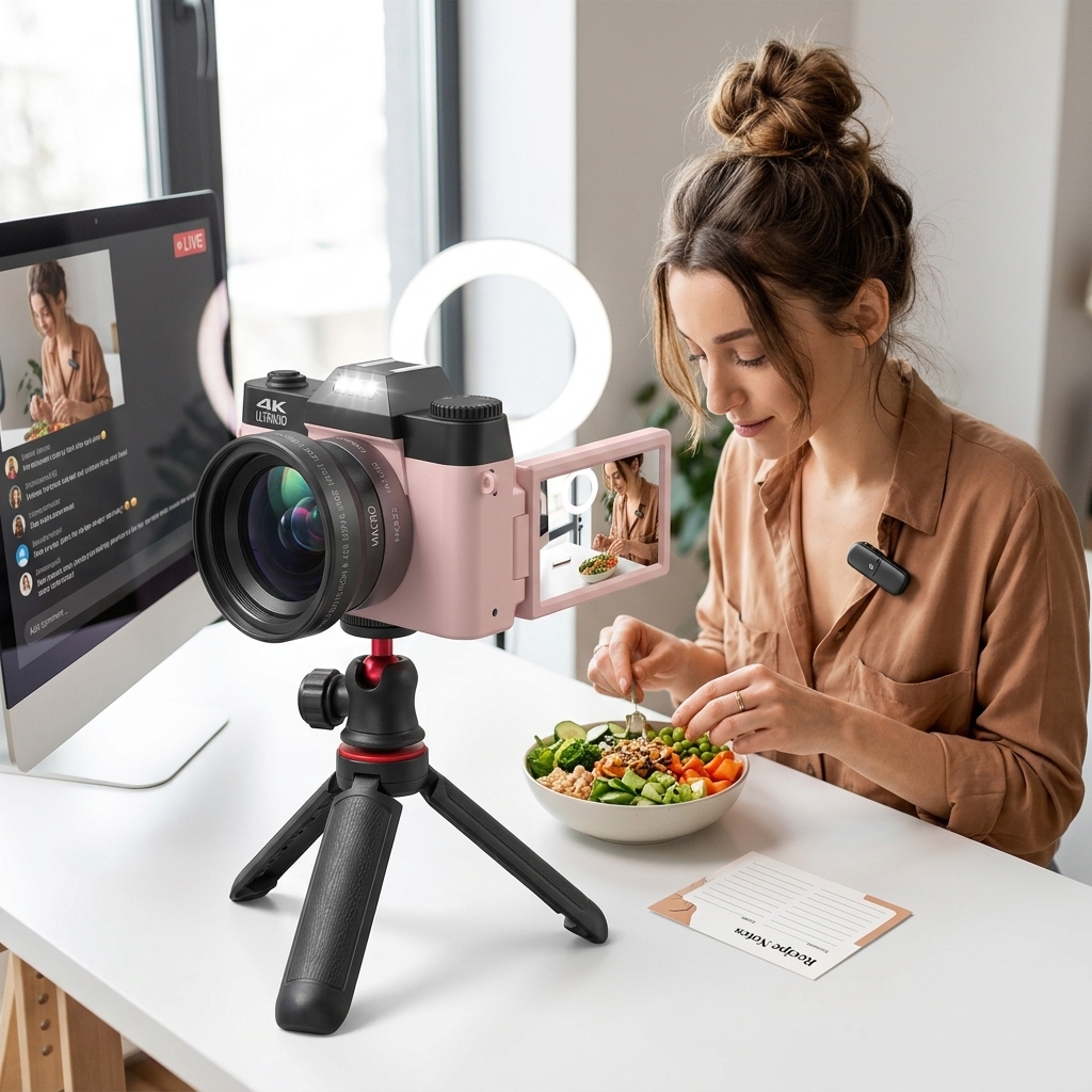 Desk Lunch Livestream Demo