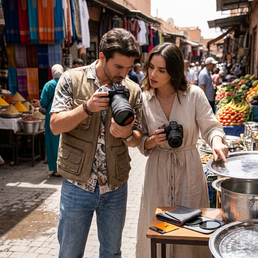 Midday Street Market Photos