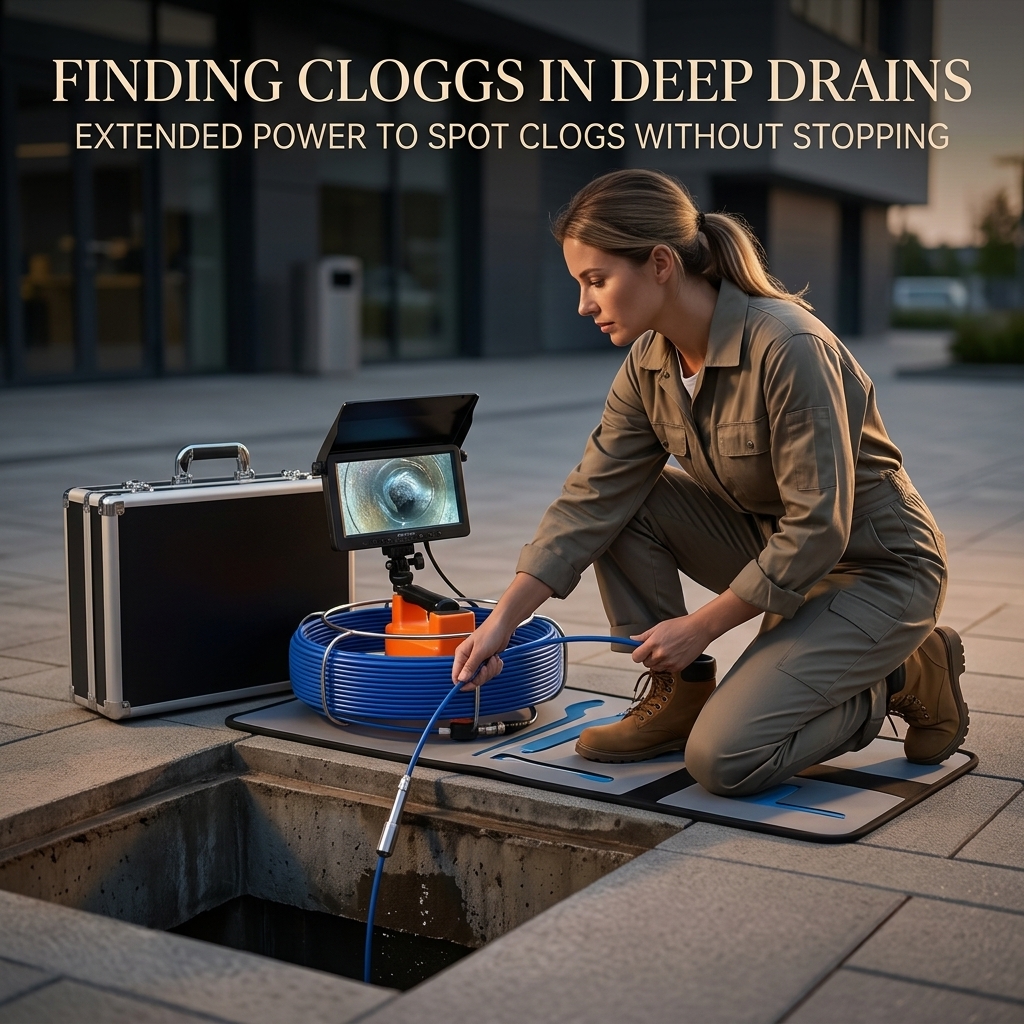Finding Clogs In Deep Drains