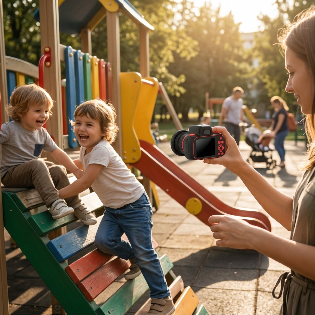 Afternoon Playground Moments