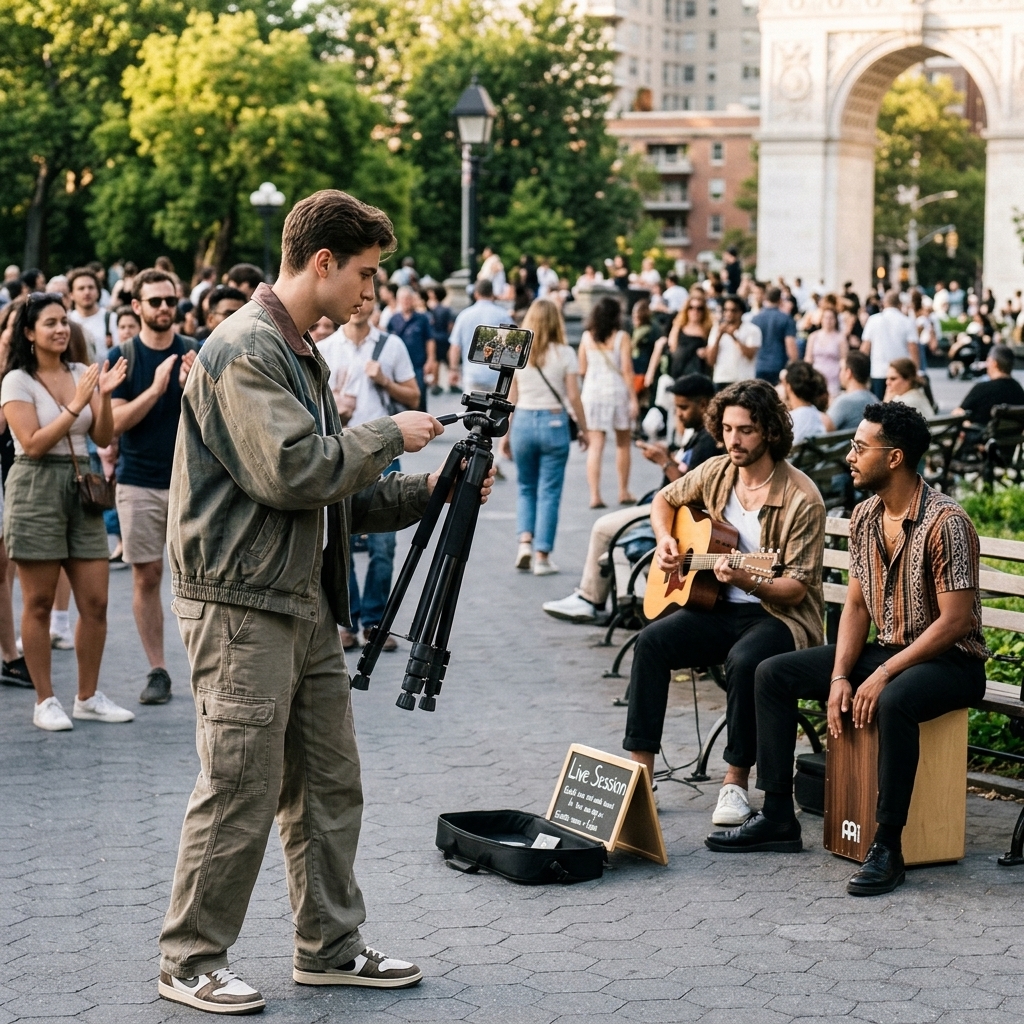 Park Busking Live Session