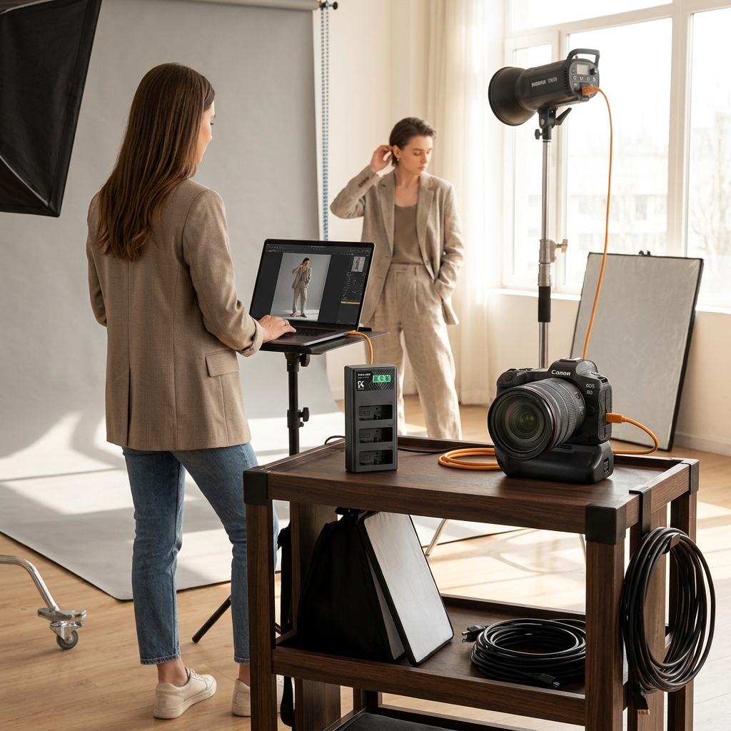 Long Portrait Session Workflow