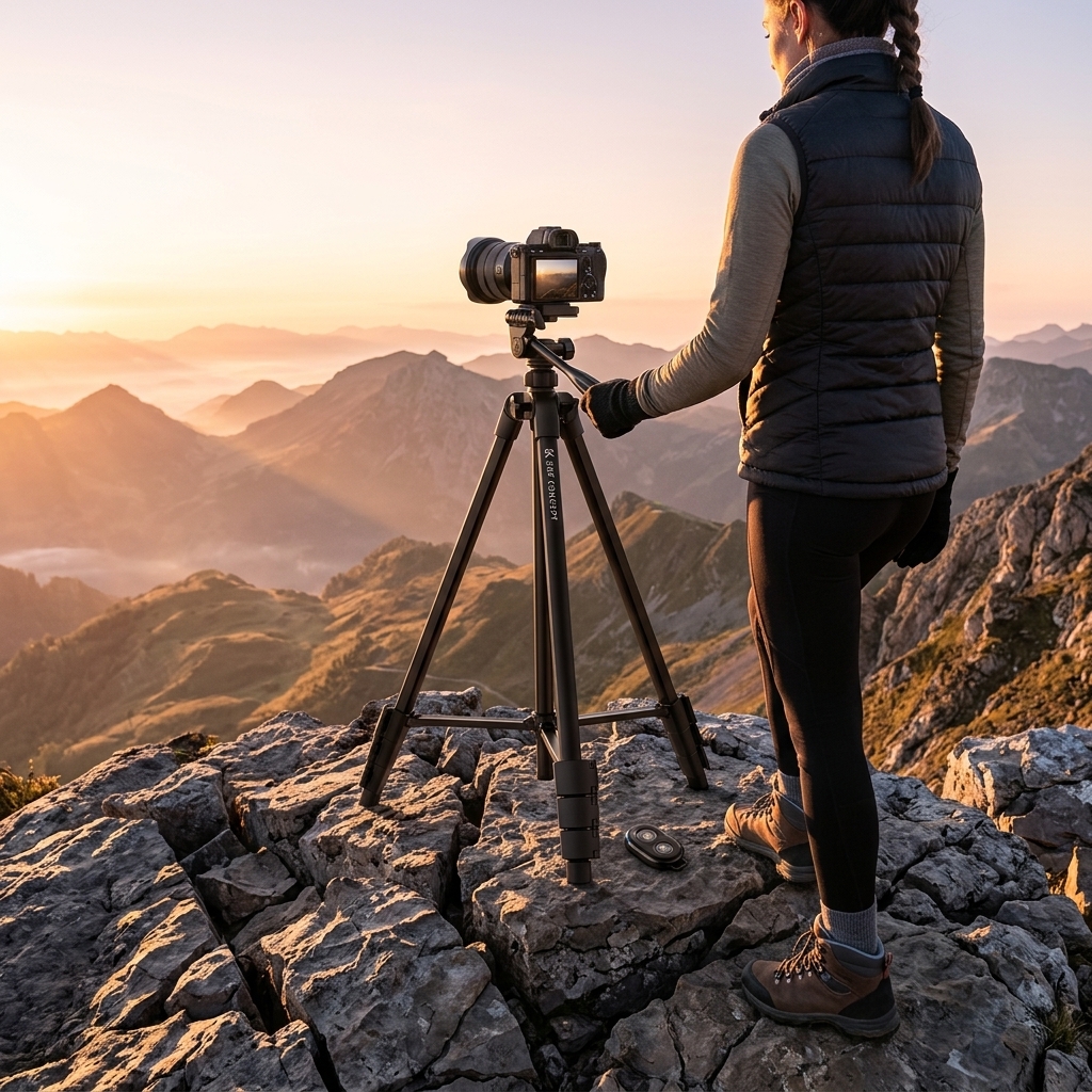 Mountain Overlook At Sunrise