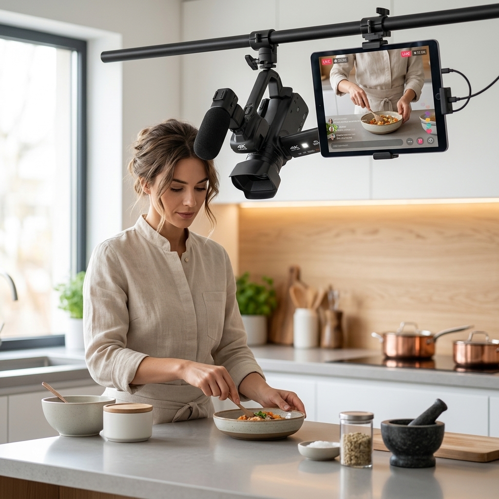 Streaming A Cooking Demo
