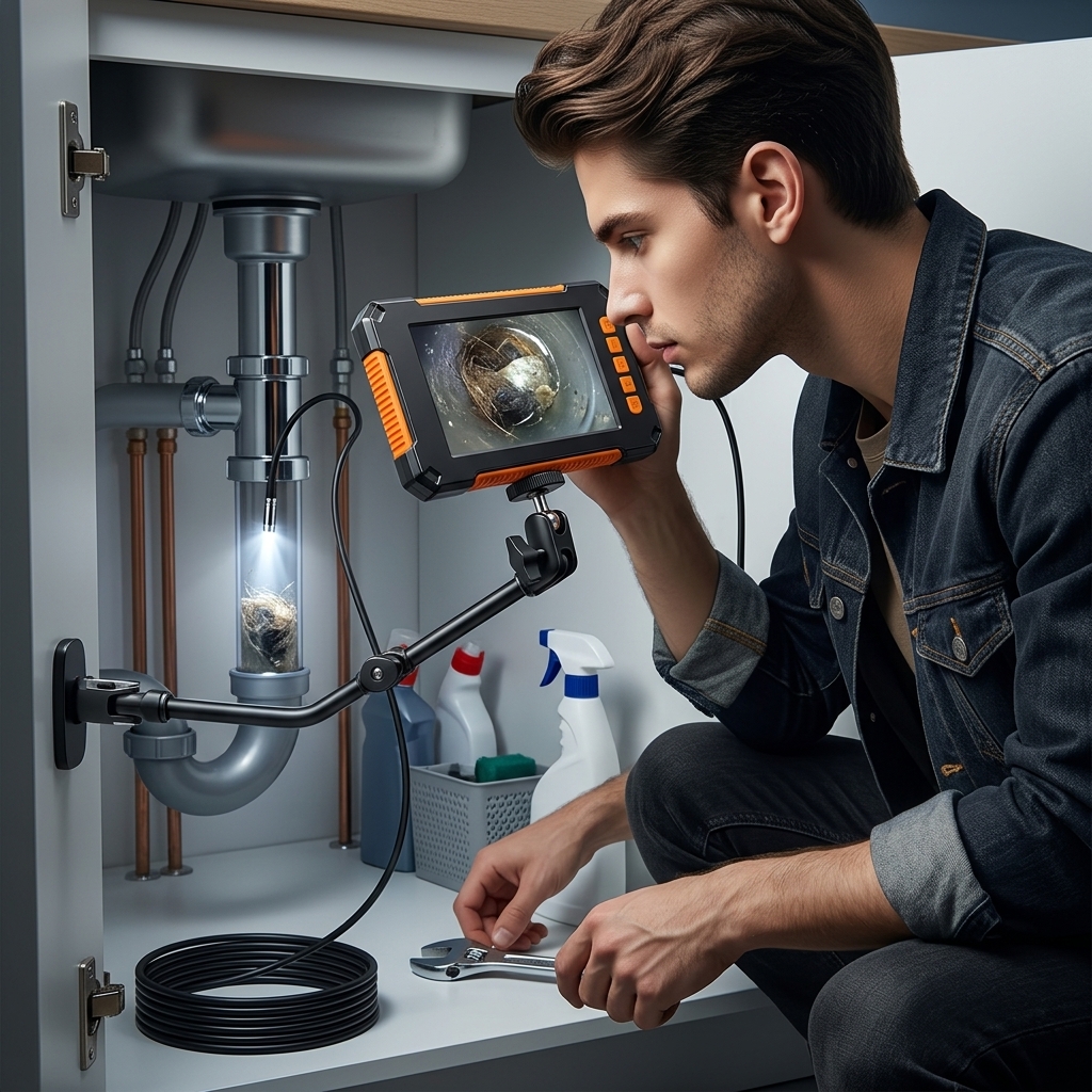 Under-Sink Clog Check First