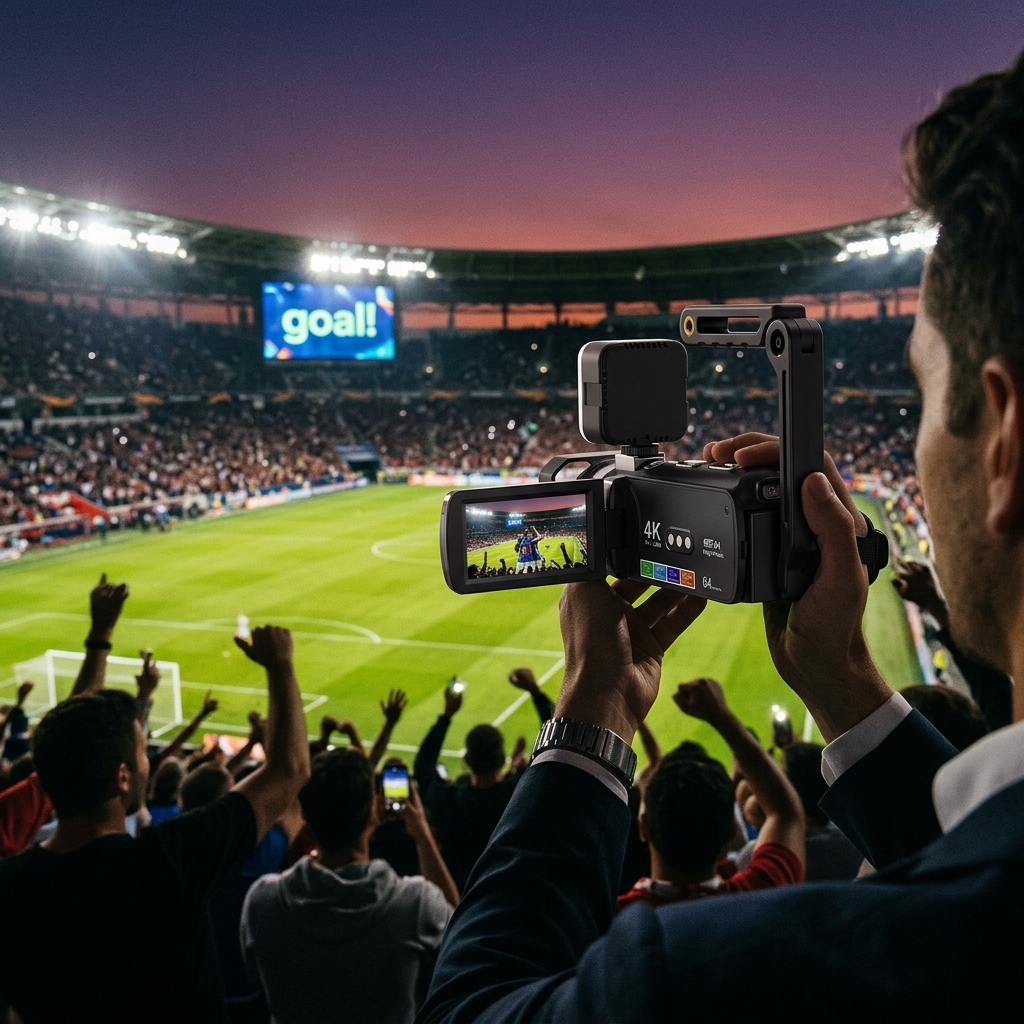 Capturing Stadium Moments After Sunset