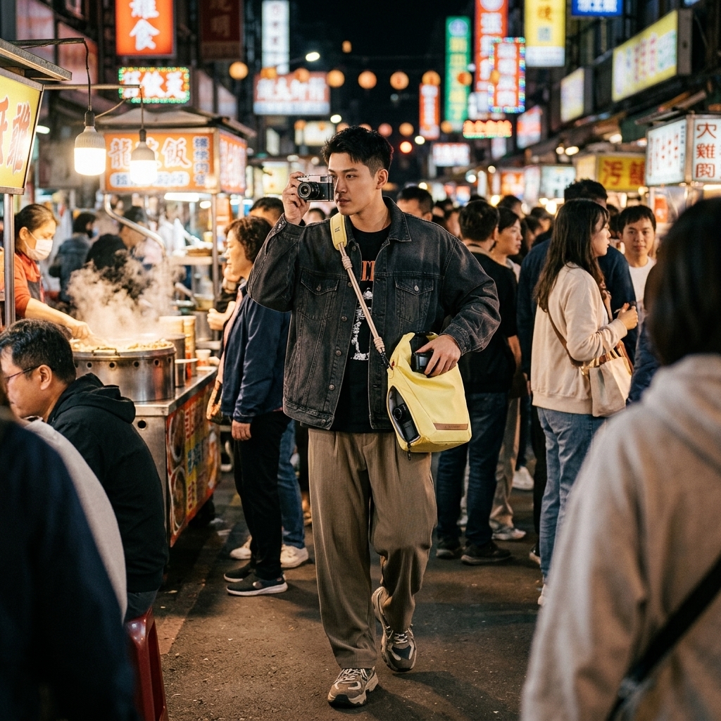 Night Market Candid Walk