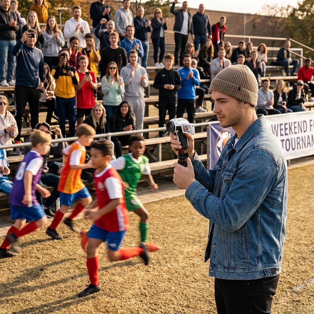 Sideline Recording At Weekend Tournamen