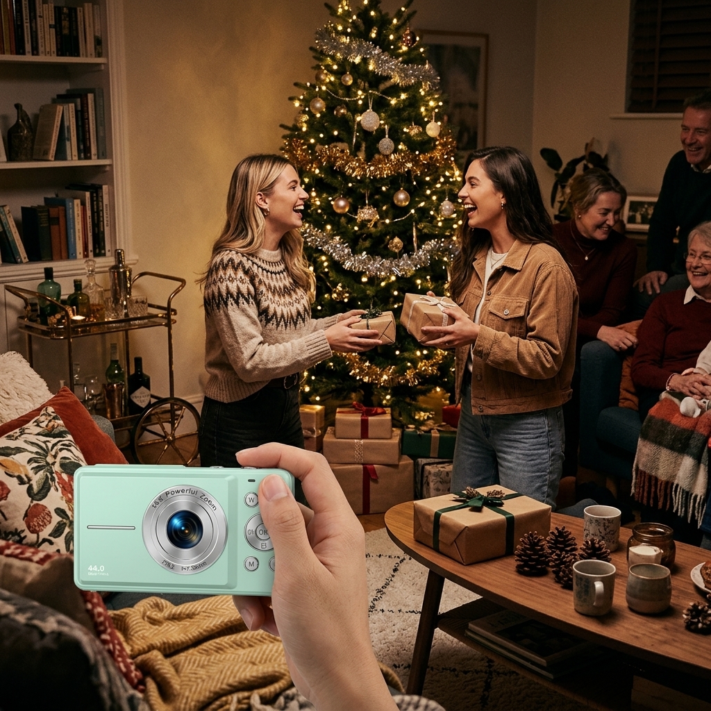Wrapping Surprises By The Tree
