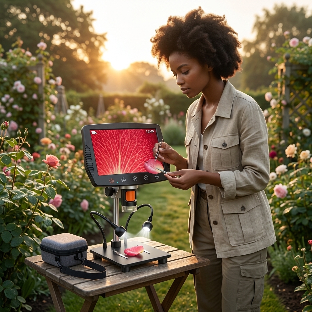 Studying Petal Veins Outside