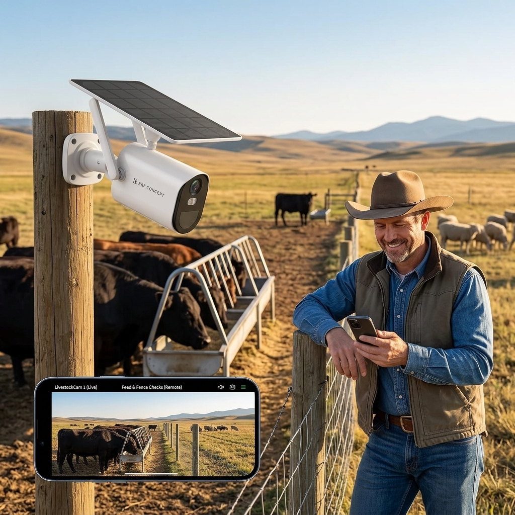 Remote Livestock And Fence Checks