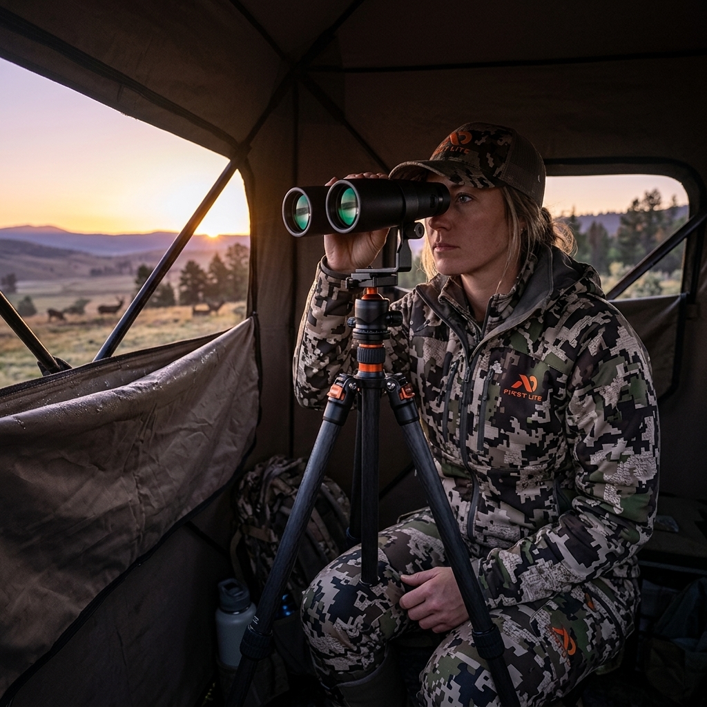 Glassing From A Dawn Blind