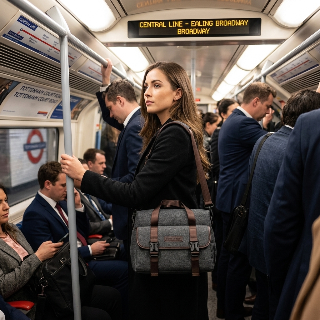 Rush Hour Train To The Office