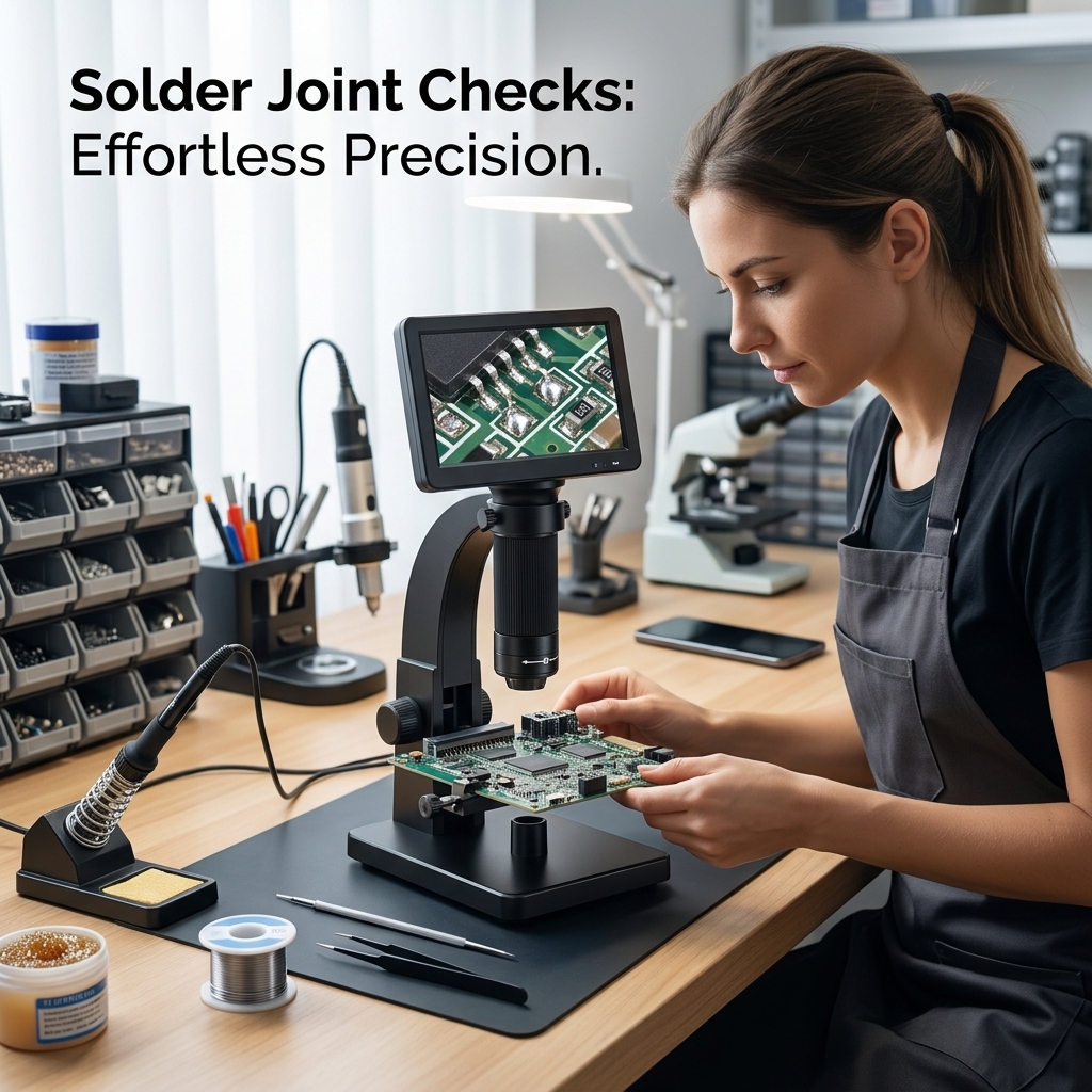 Solder Joint Checks At The Workbench