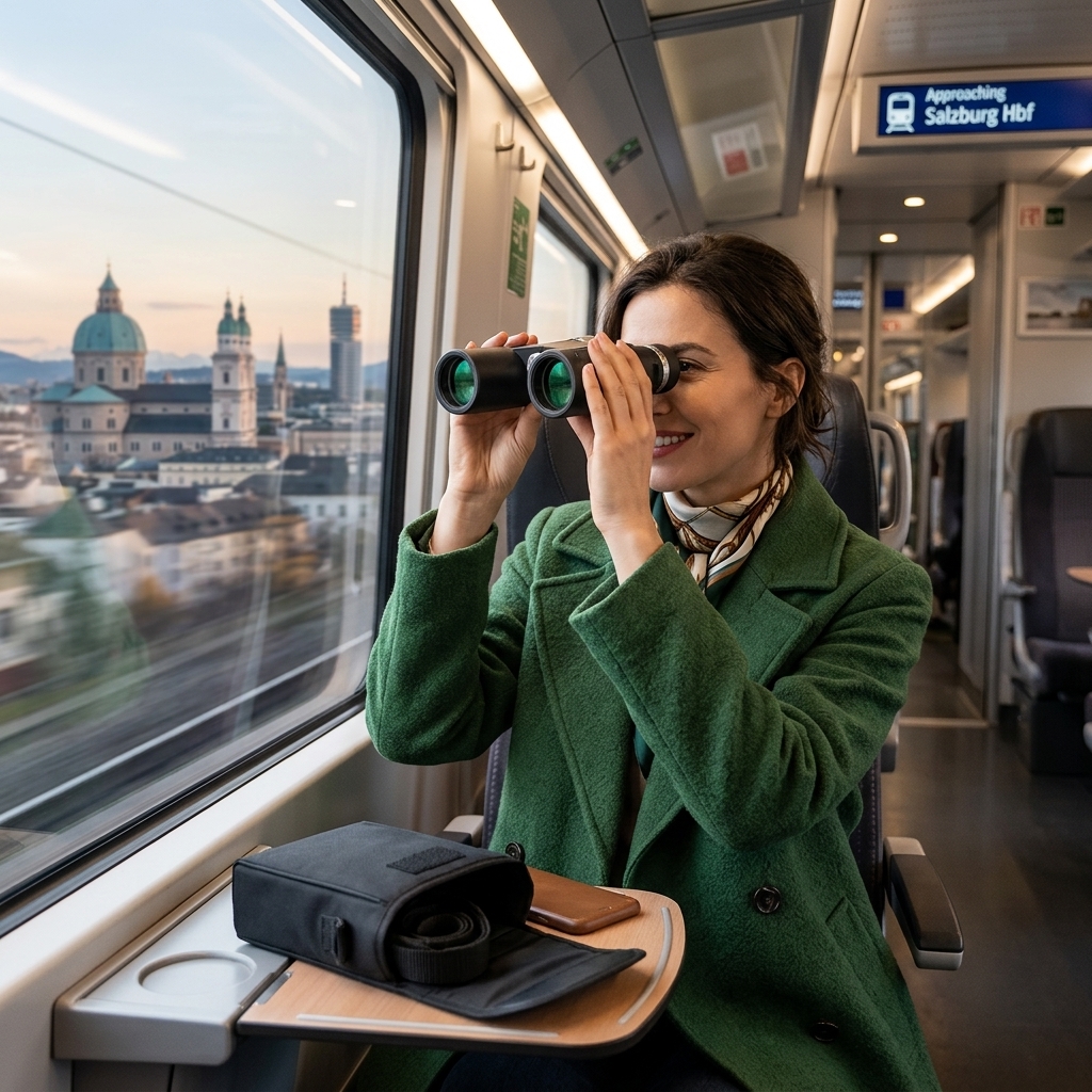 Sightseeing Between Train Stops