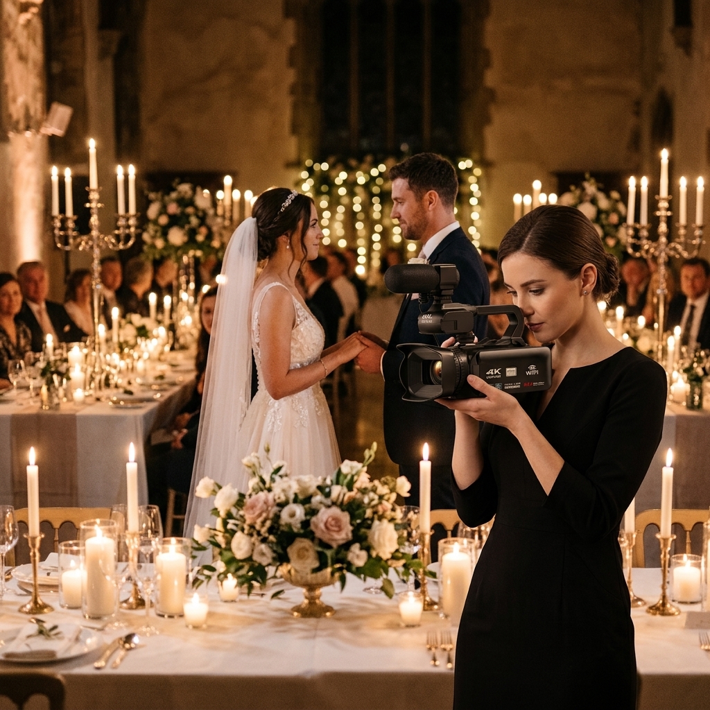 Candlelit Wedding Reception