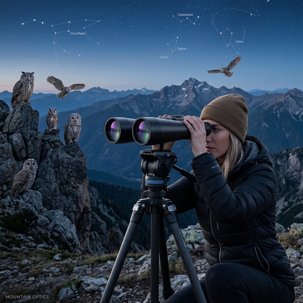 Owls Above The Mountain Overlook