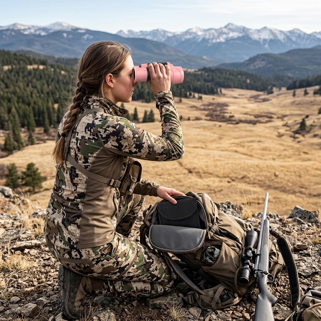 Glassing For Elk In Backcountry