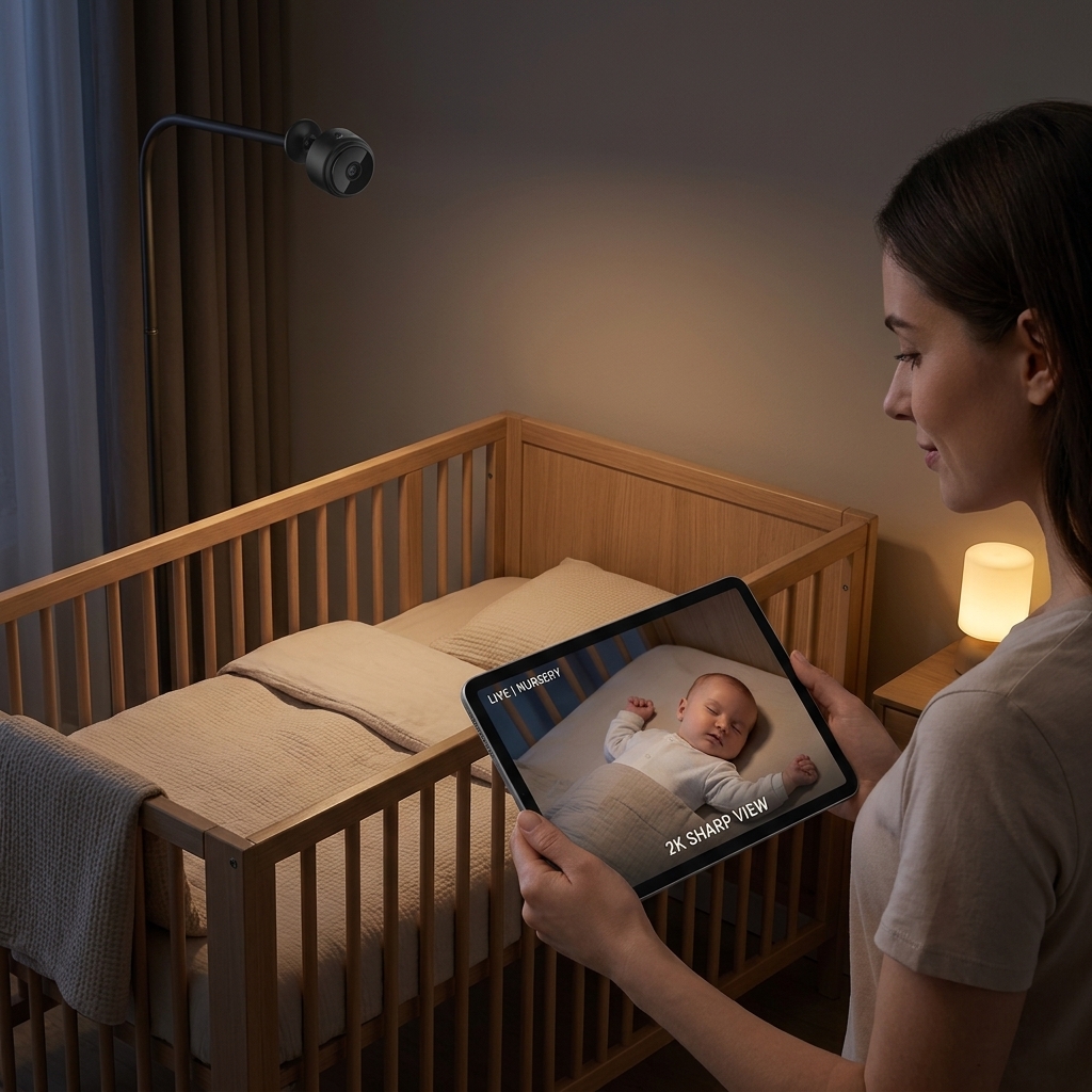 Checking The Nursery After Bedtime
