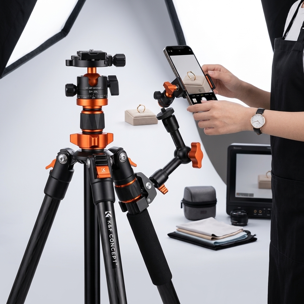 Product Close-Ups Under Soft Lights