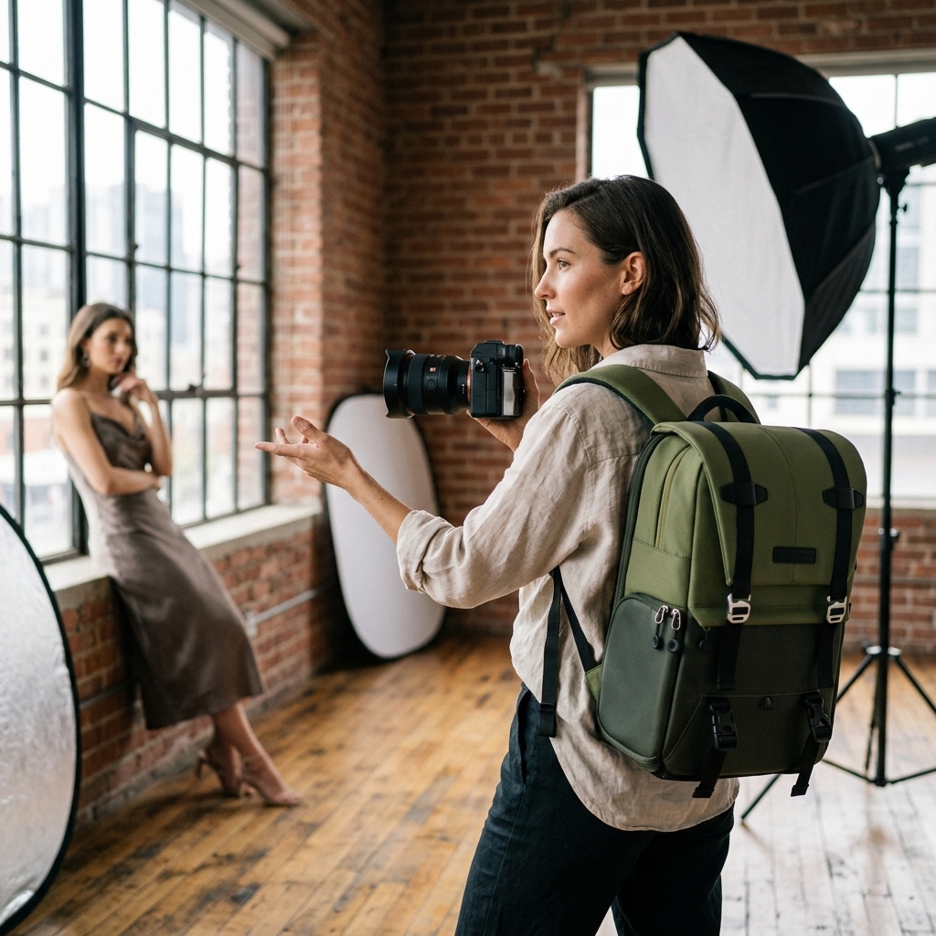 Loft Portrait Session Day