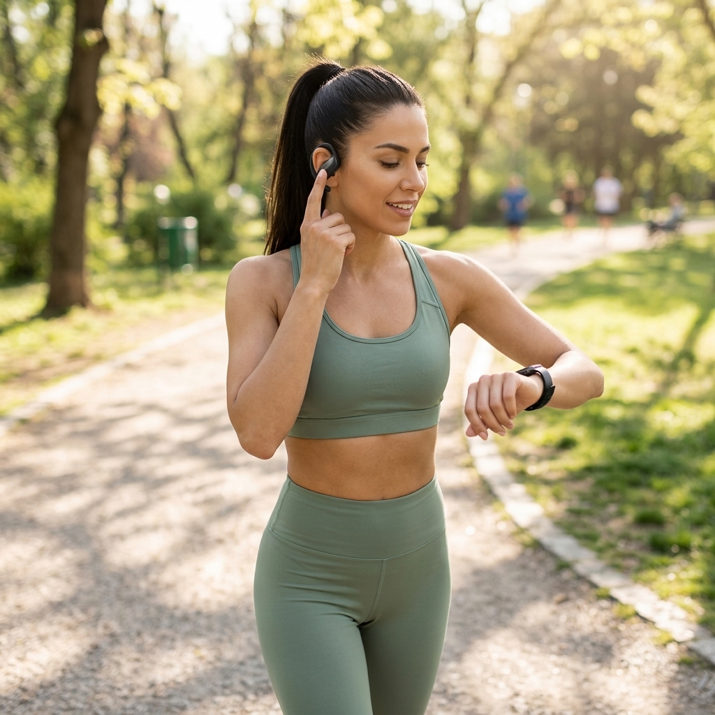 Morning Run Through The Park