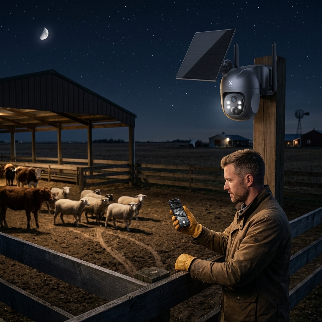 Watching Livestock After Dark