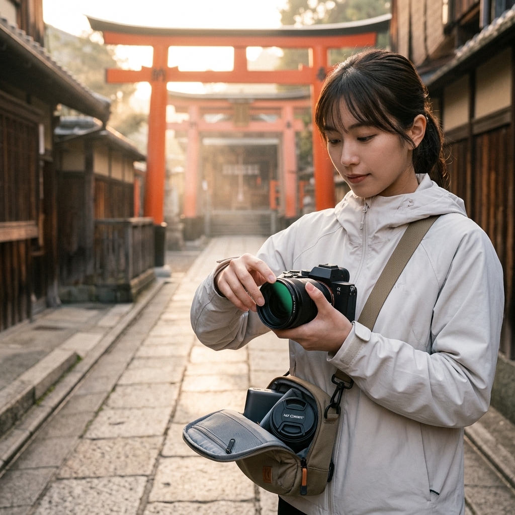 Temple Streets At Sunrise
