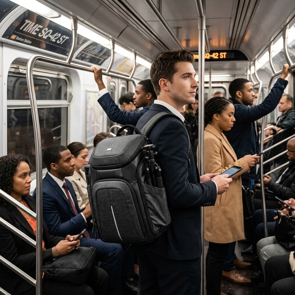 Subway Rush To The Office