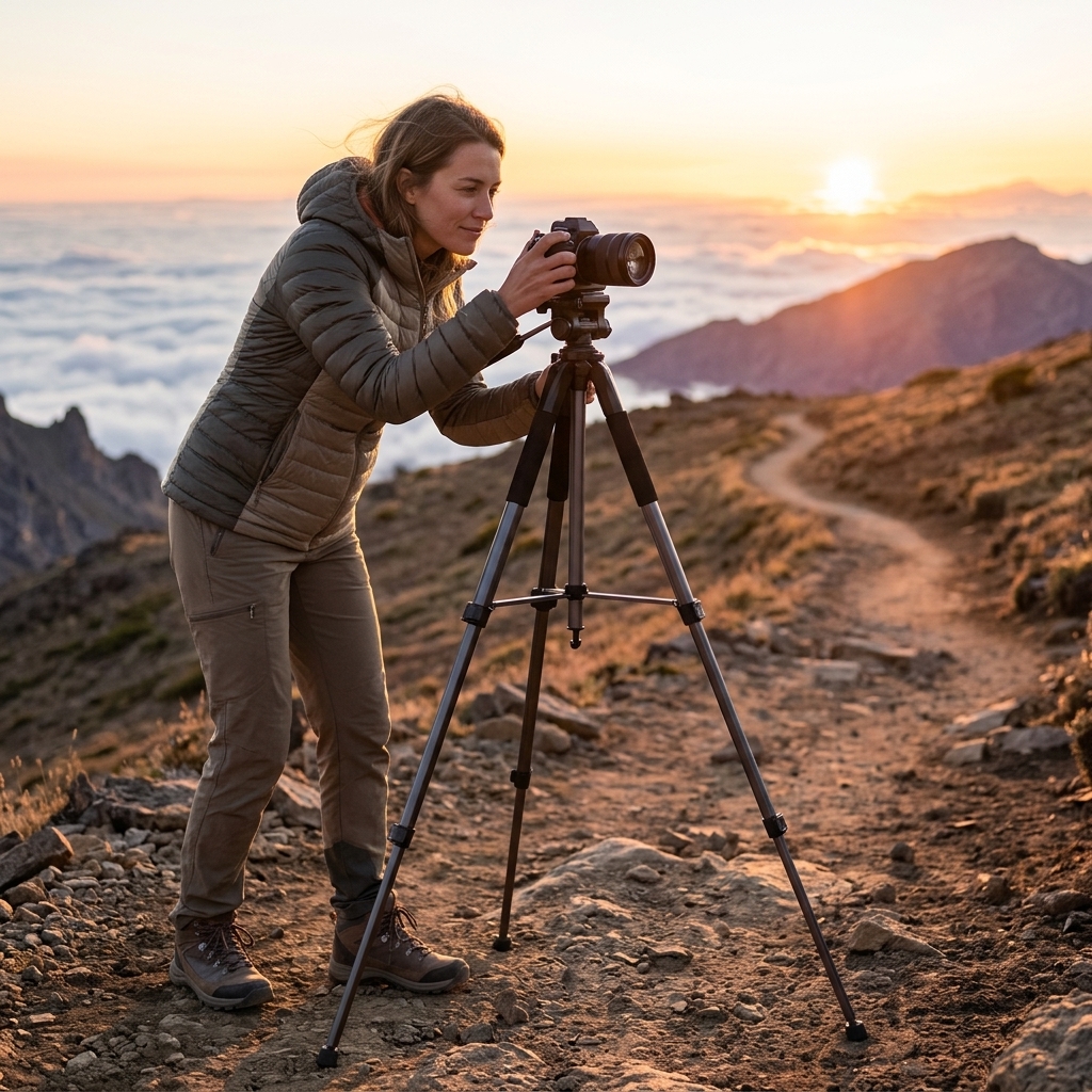 Sunrise Photos On Mountain Trails