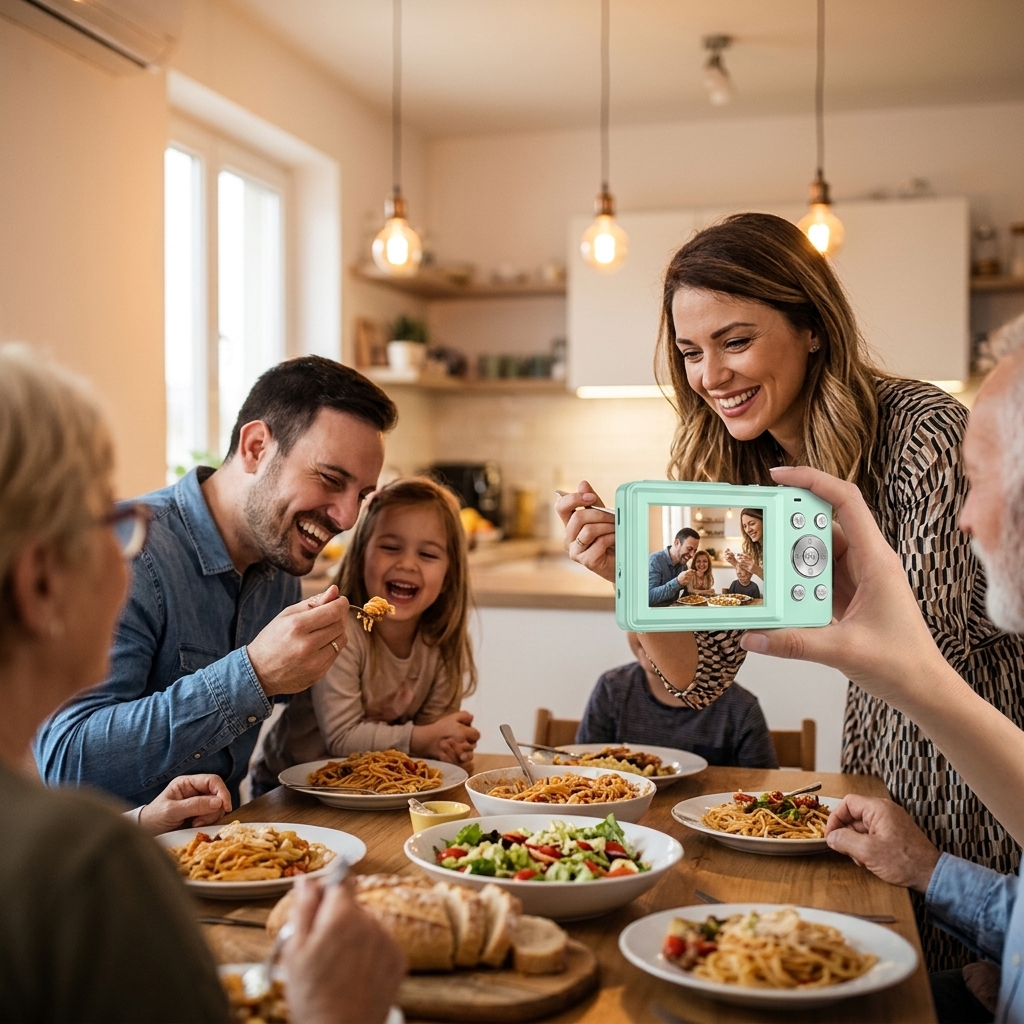 Family Dinner Photo Moments