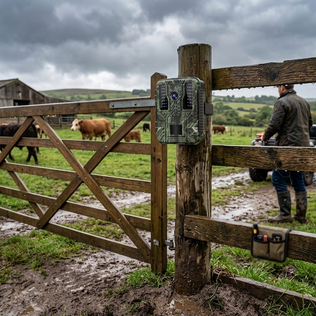Watching Livestock Gates Remotely
