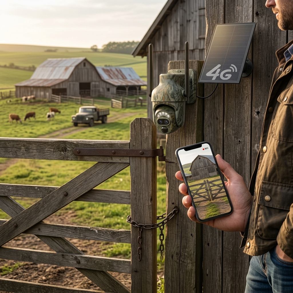 Checking Barn Gates Remotely
