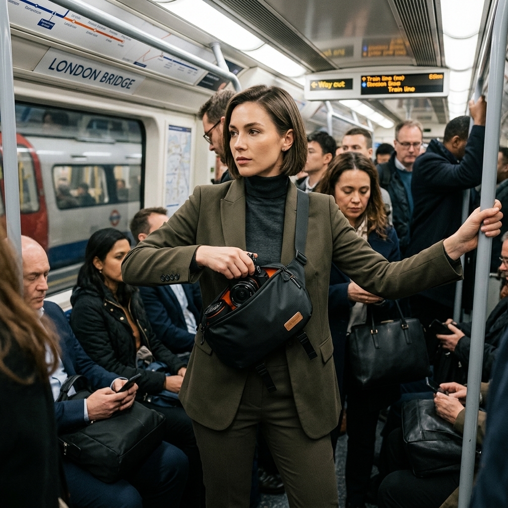 Rush Hour Train To The Office