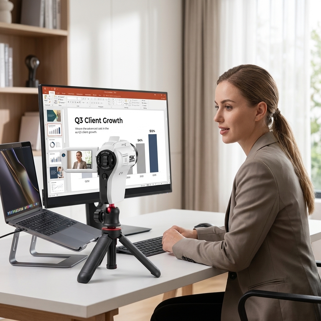 Client Presentation From Your Desk