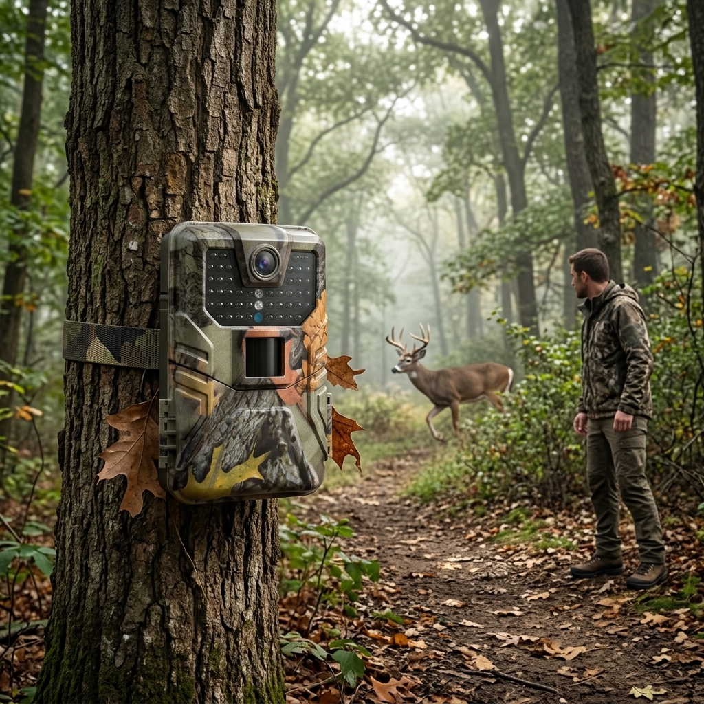 Monitoring Deer In Thick Woods