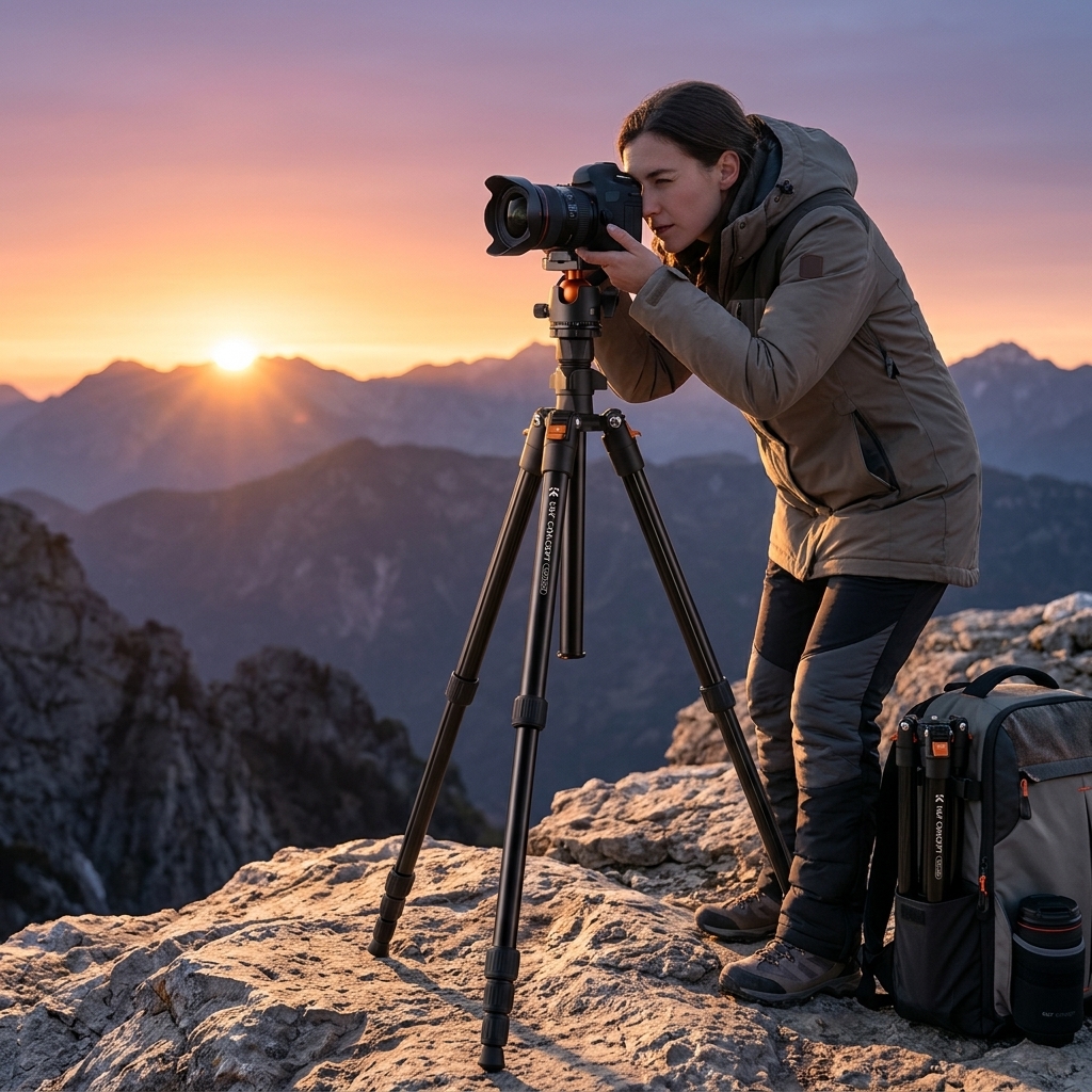 Sunrise Shots On Rocky Cliffs