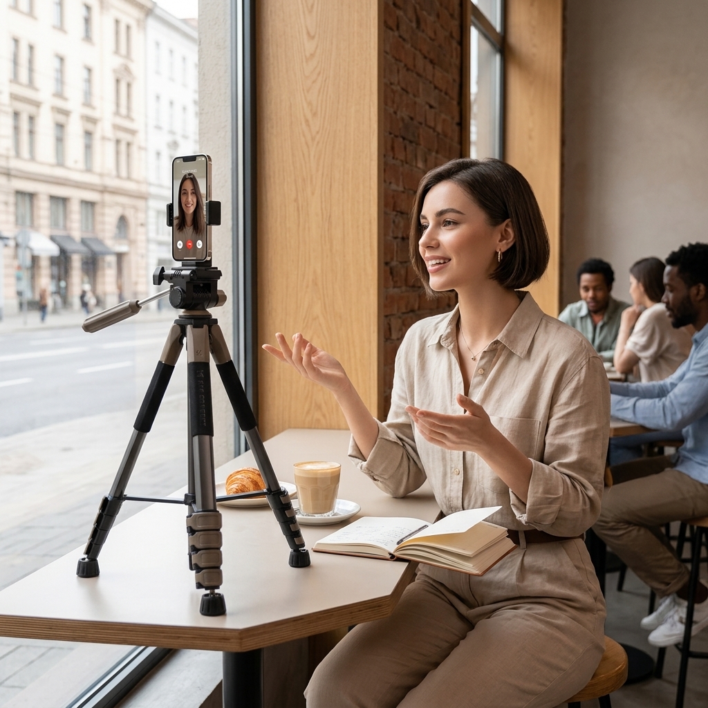 Downtown Cafe Video Call