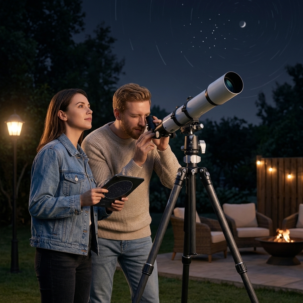 Backyard Stargazing With A Telescope