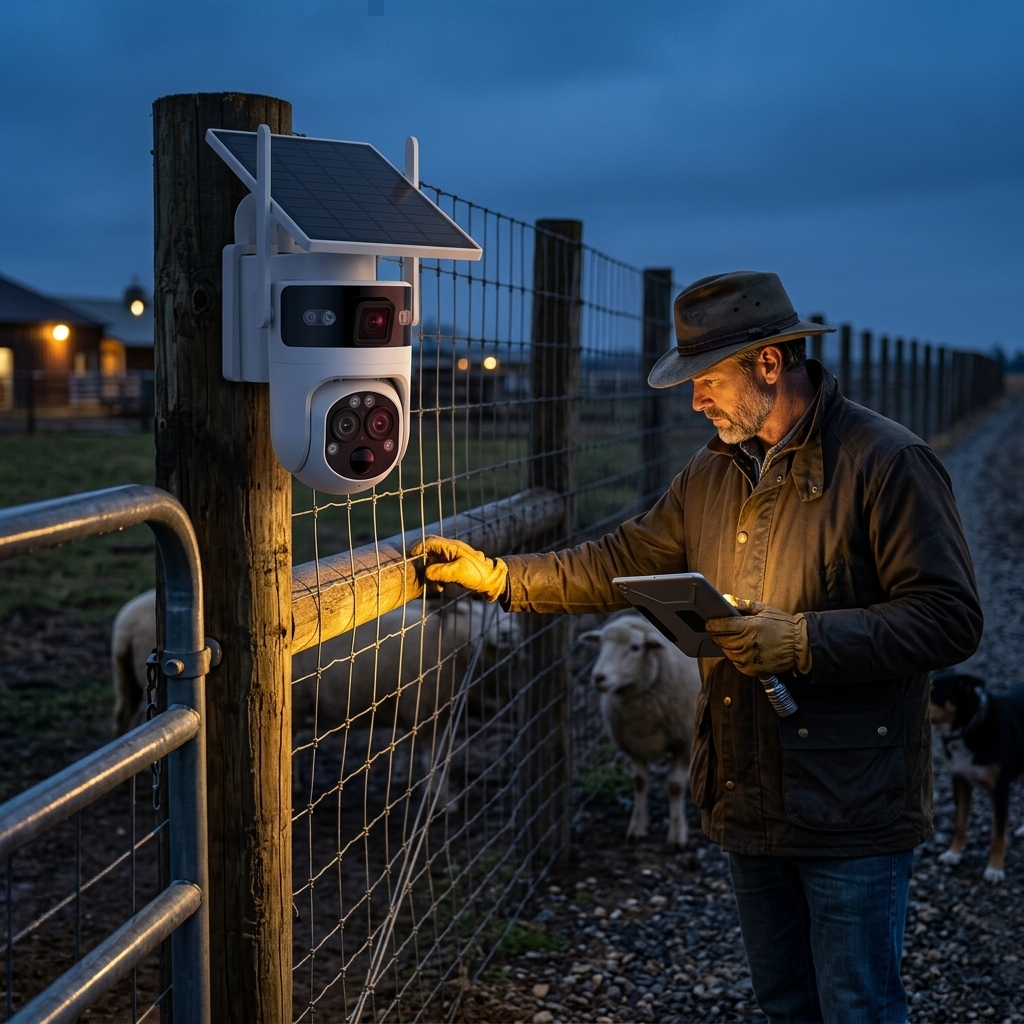 Checking Fences After Sundown
