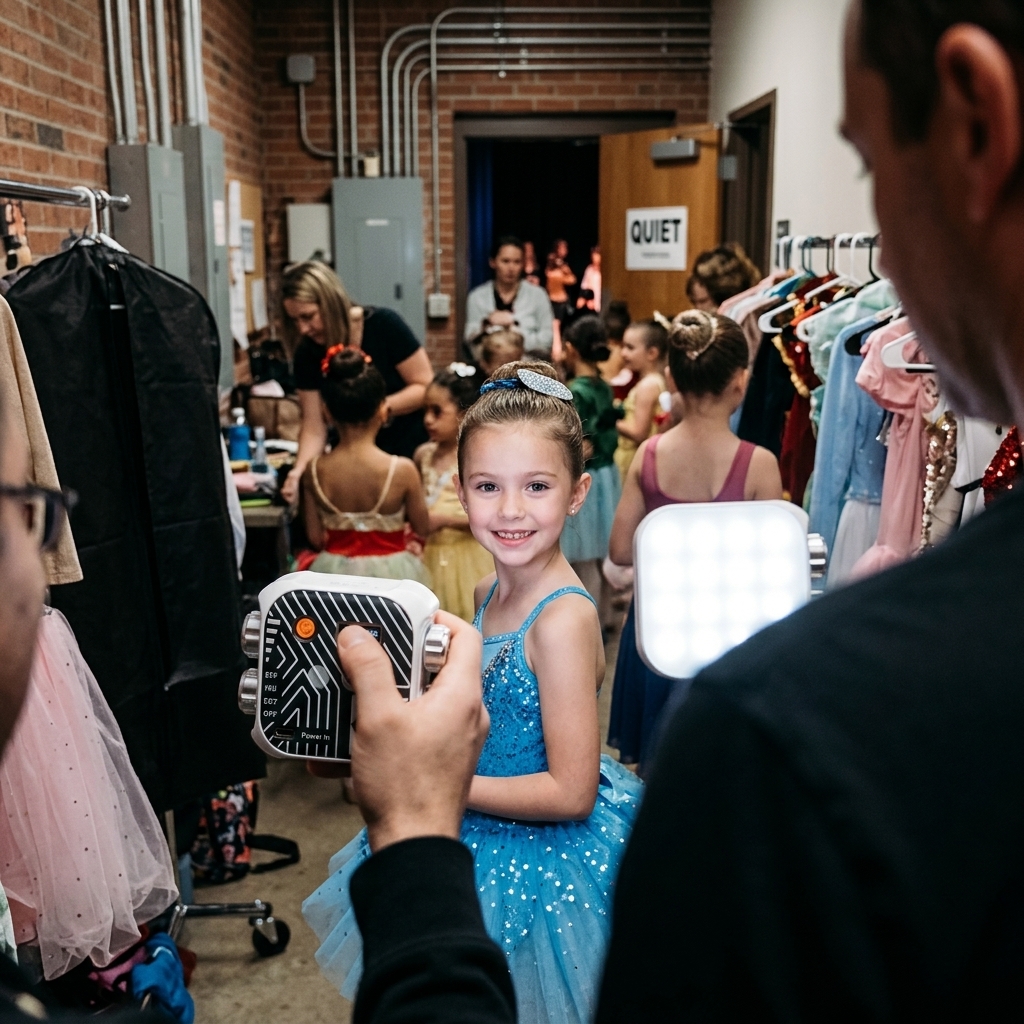 Recital Backstage Kid Portraits