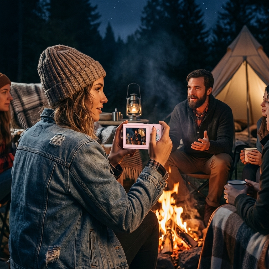 Fireside Stories At Camp
