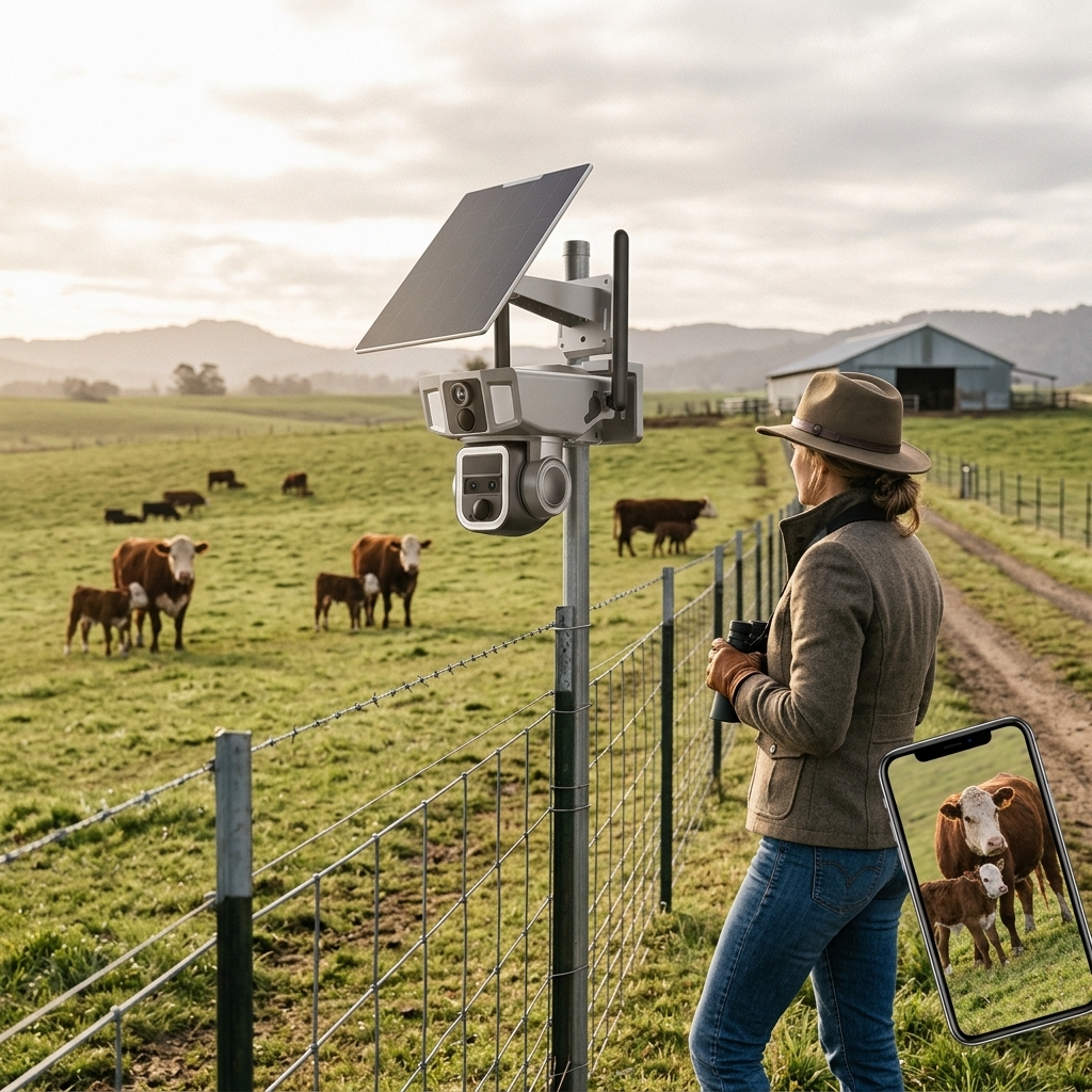 Fence Line During Calving
