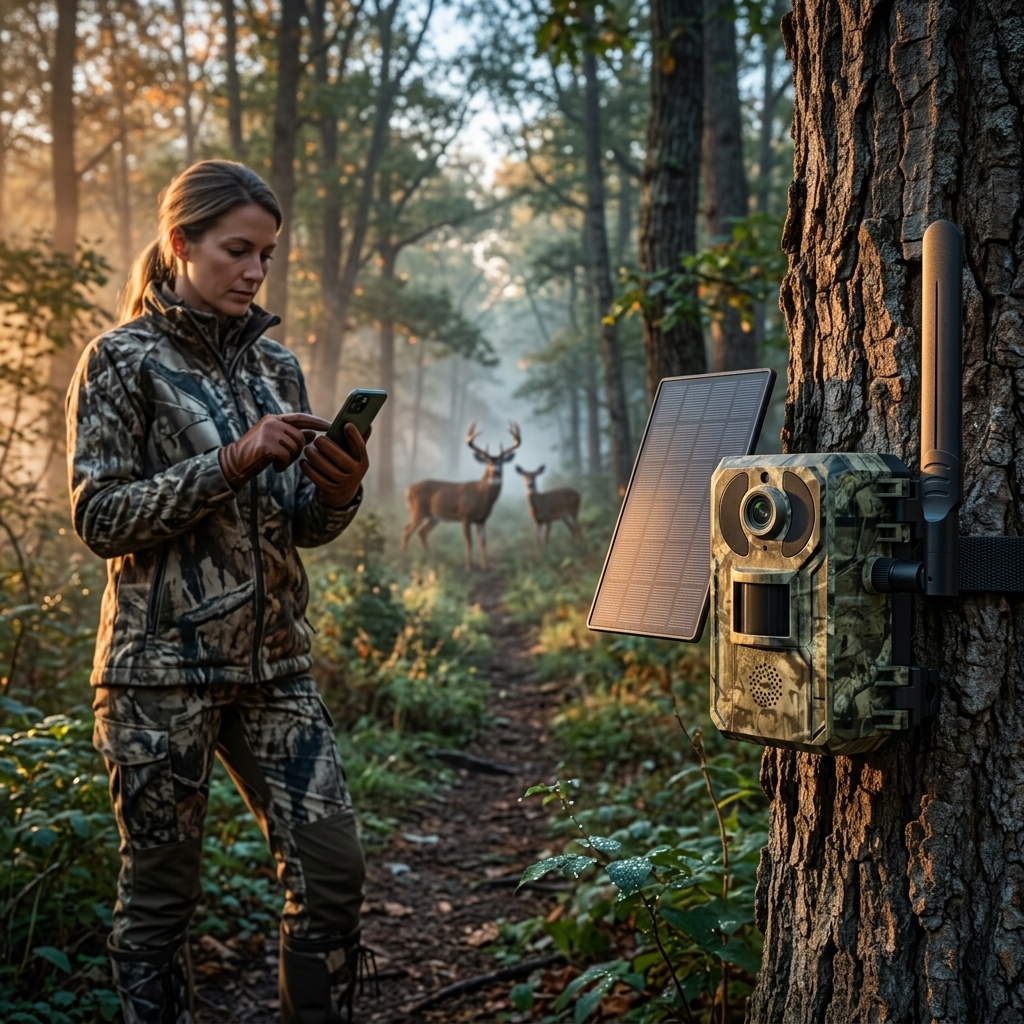Dawn Deer Trail Tracking