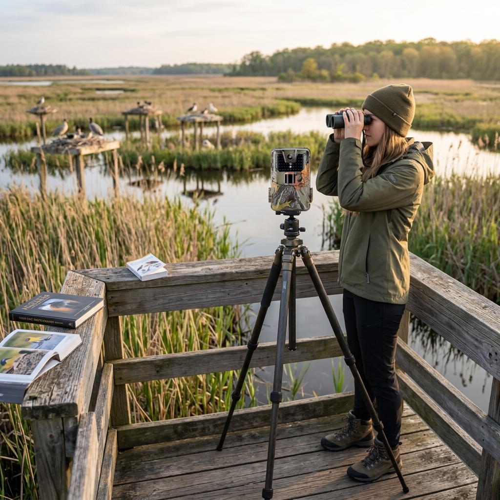 Marsh Overlook For Nesting Birds