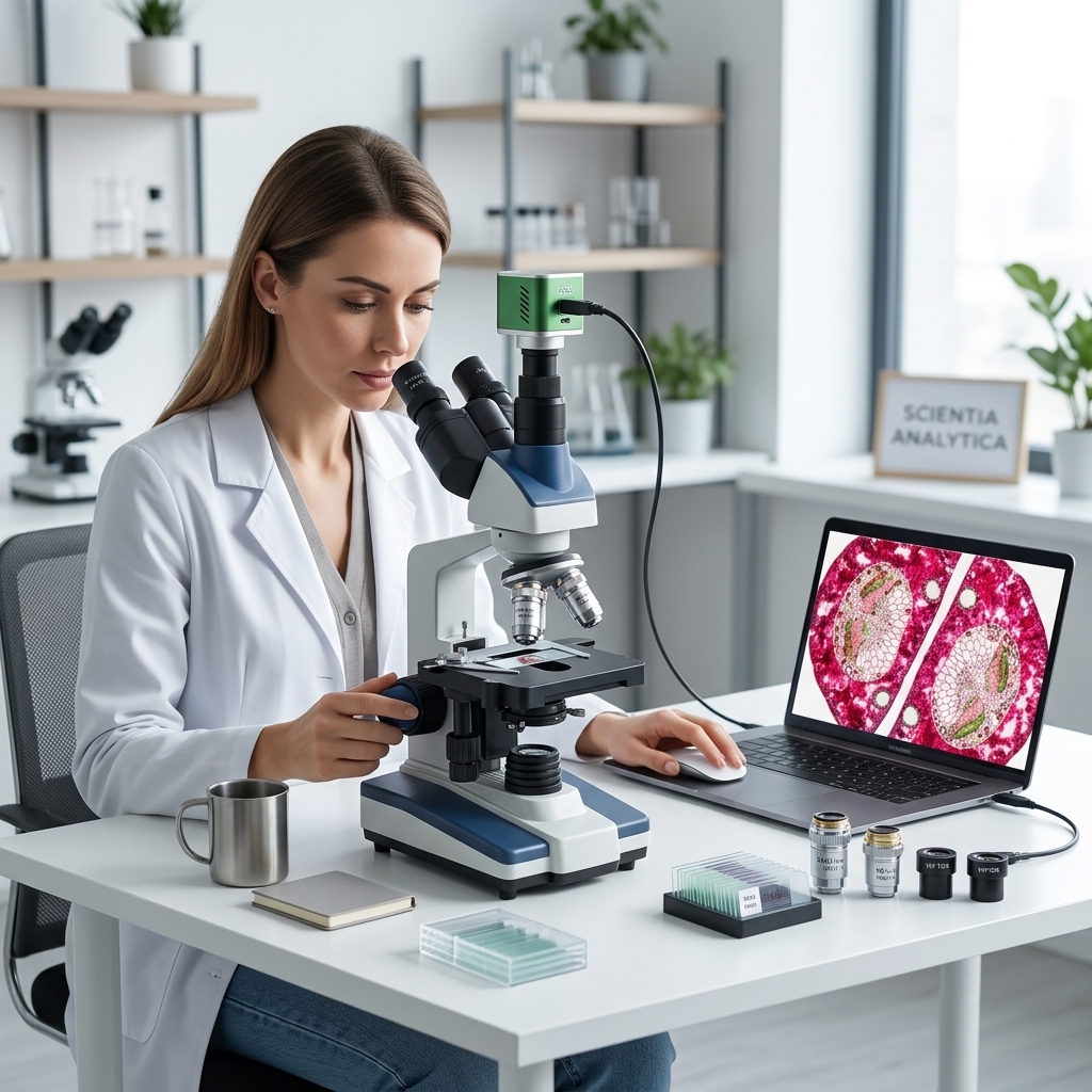 Reviewing Samples At The Desk