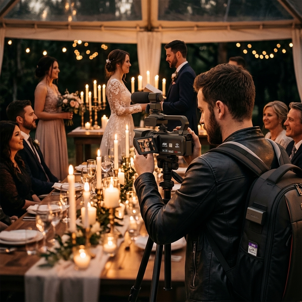 Candlelit Wedding Reception