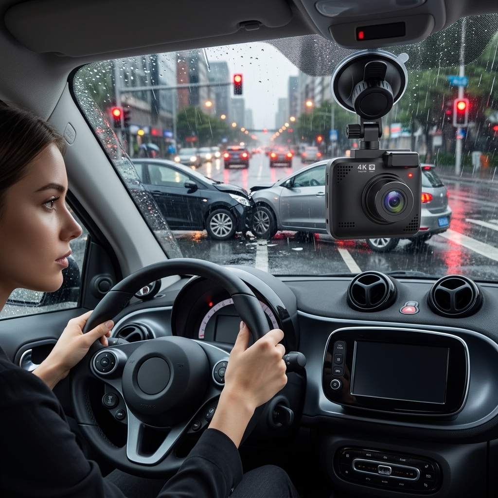 Rainy Intersection Collision