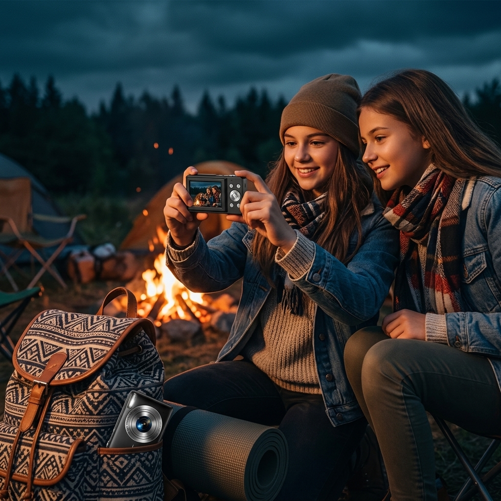 Campfire Photos After Sunset